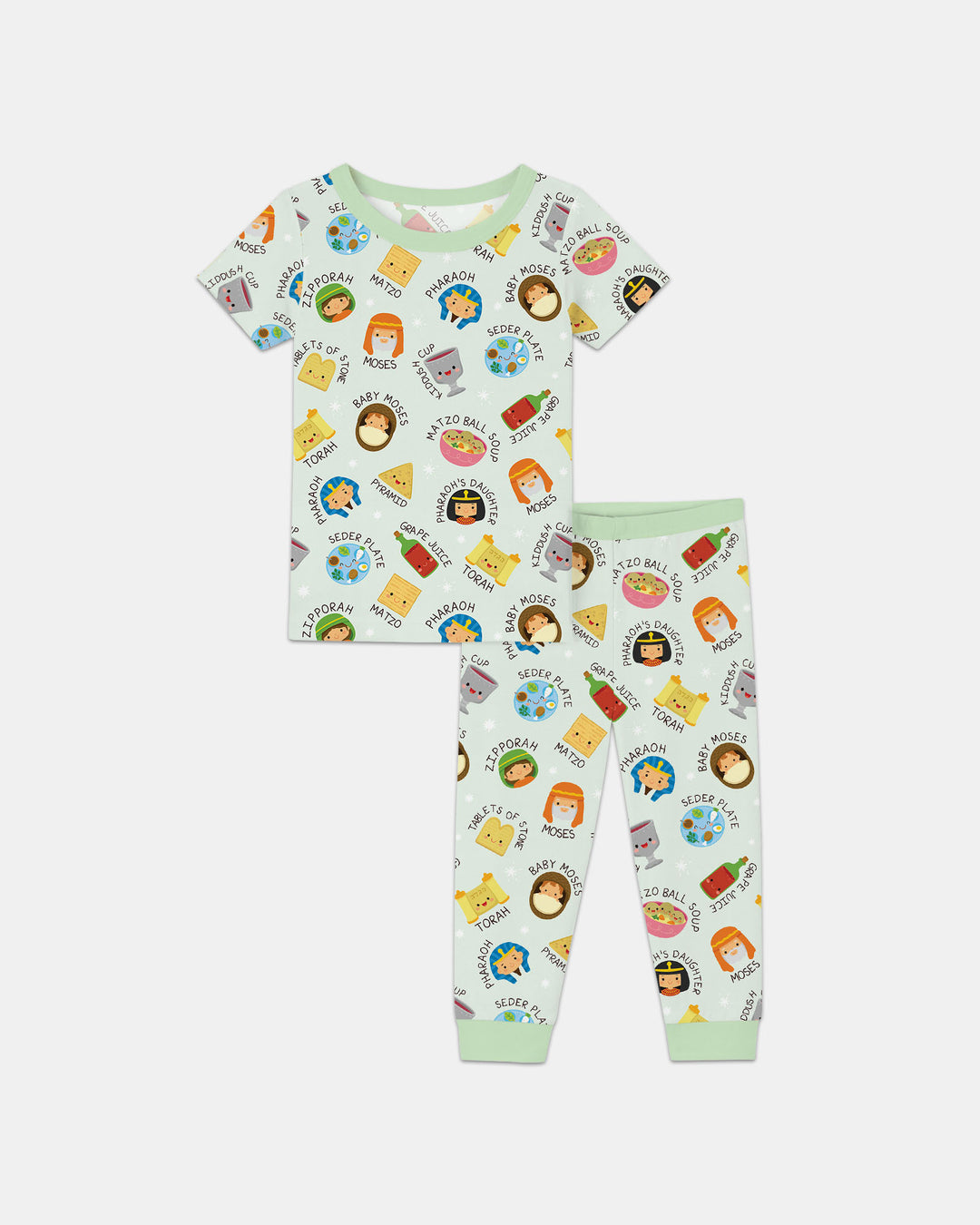 Zweiteiliges, kurzärmliges Pyjama-Set mit Marienkäfern