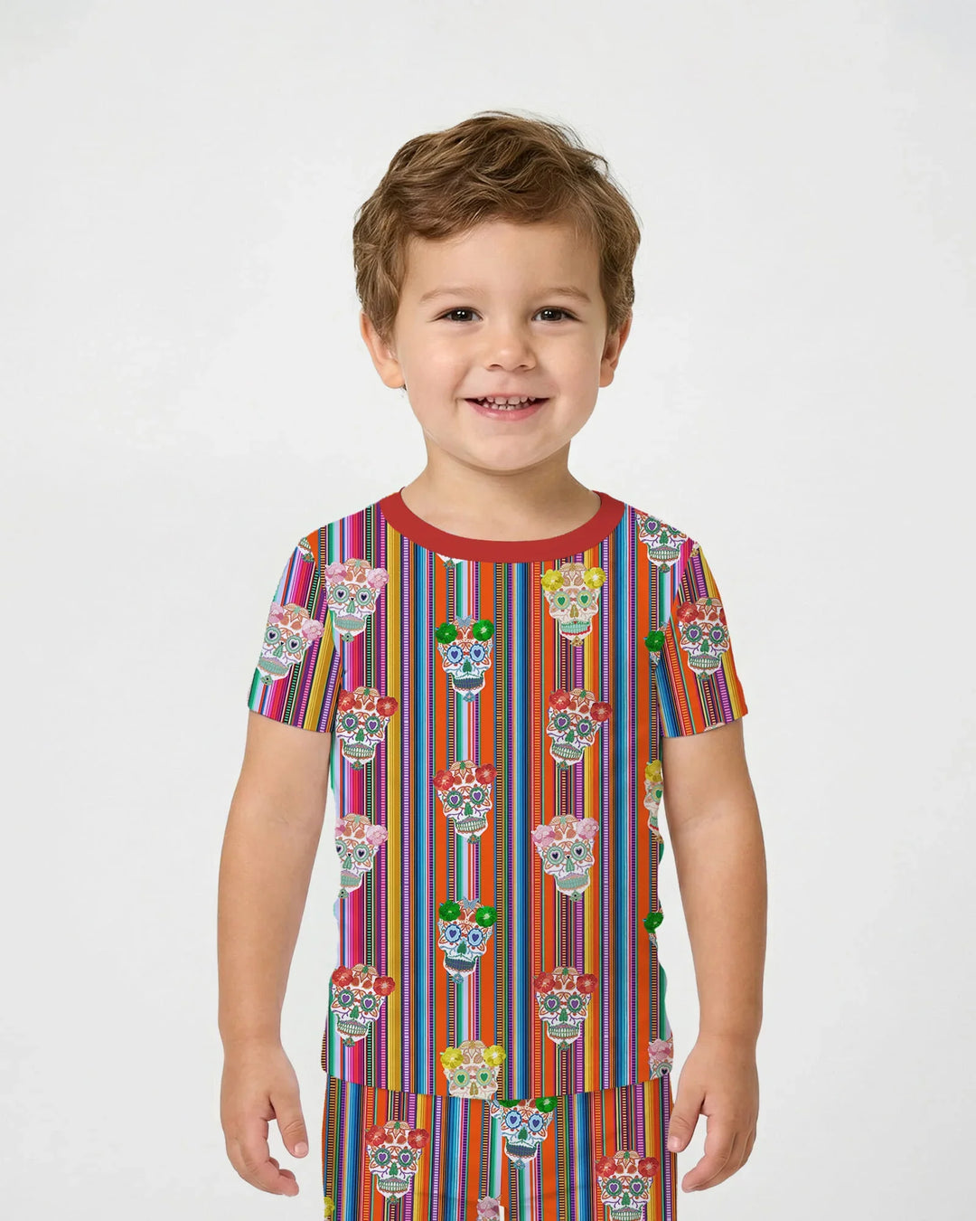 Conjunto de pijama de dos piezas de manga corta Cinco de Mayo Sparkle