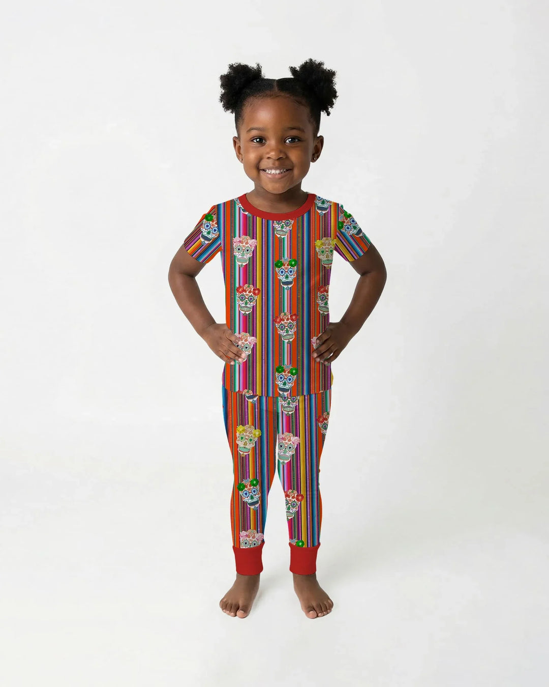 Conjunto de pijama de dos piezas de manga corta Cinco de Mayo Sparkle
