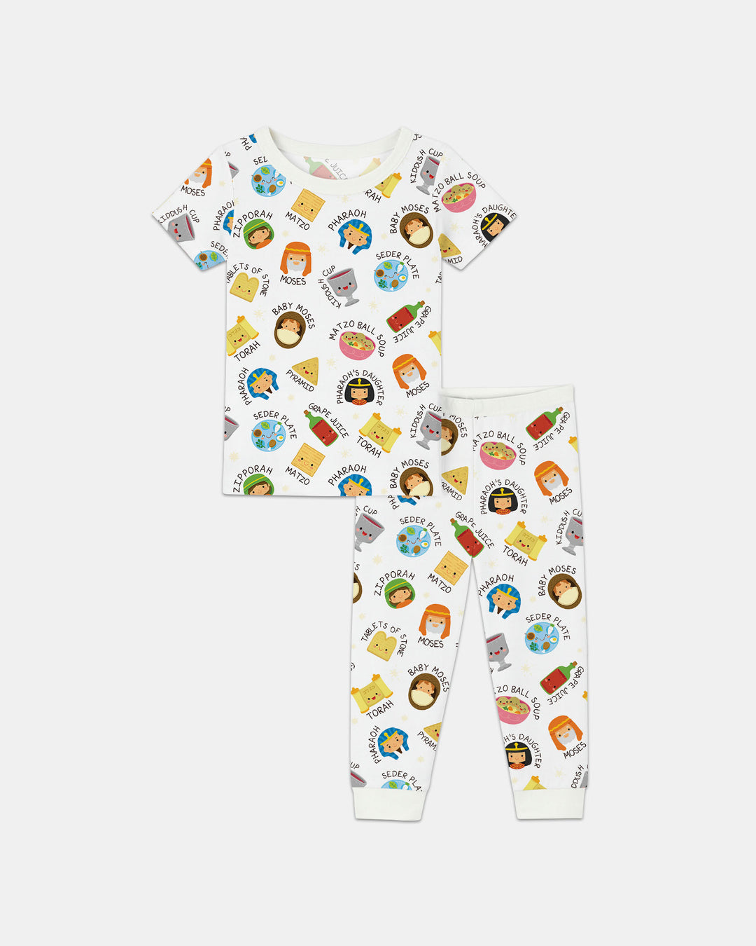 Zweiteiliges, kurzärmliges Pyjama-Set mit Marienkäfern