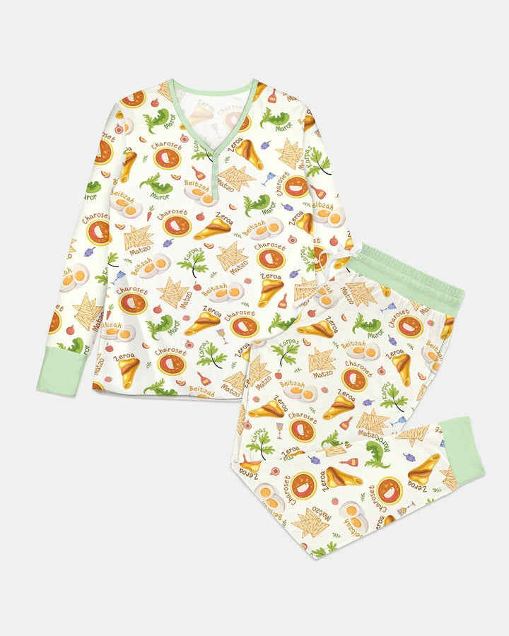 Happy Passover Family Matching Women Pajama Set