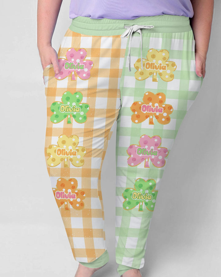Lucky Shamrock Women Pajama Set