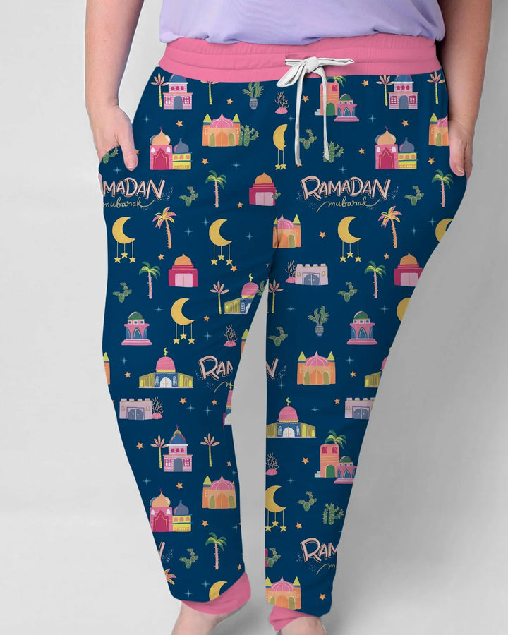 Ramadan Kareem Family Matching  Women Pajama Set