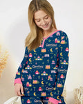 Ramadan Kareem Family Matching Bamboo Women Pajama Set