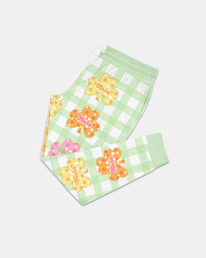 Lucky Shamrock Women Pajama Set