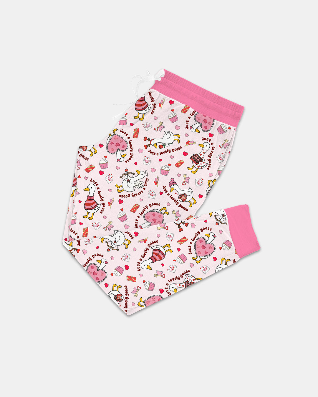 Valentine Silly Goose Women Pajama Set