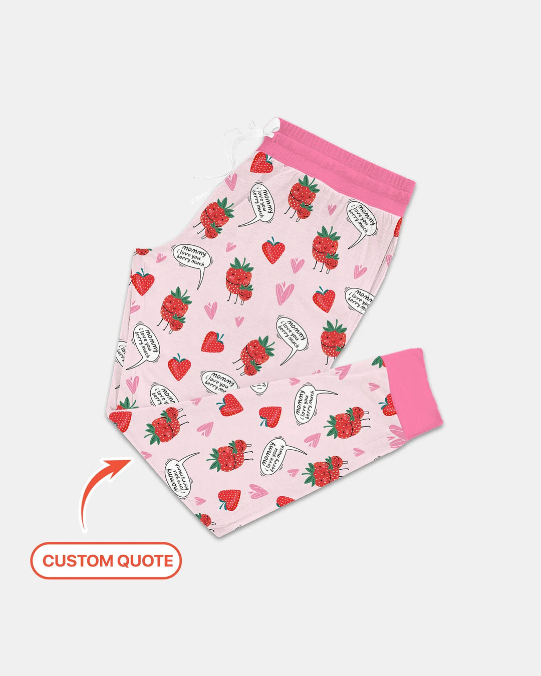 I love you berry much Women Pajama Set