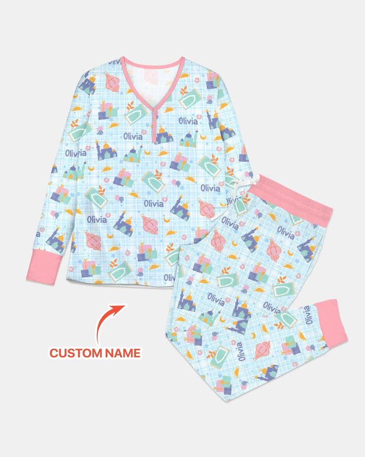Ramadan and Eid Women Pajama Set