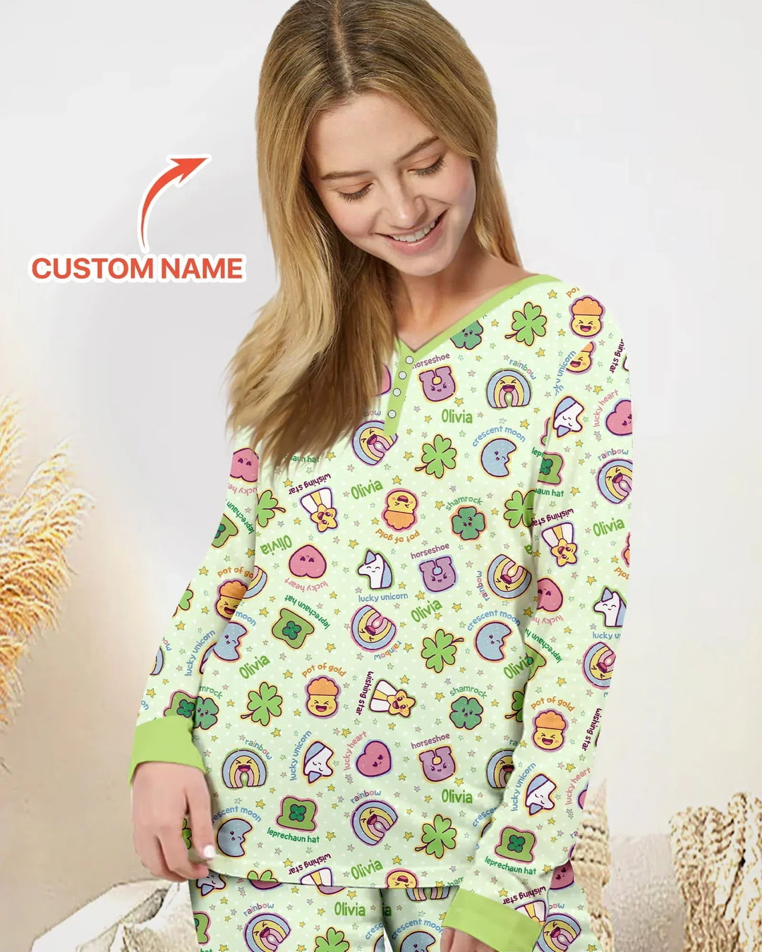 Lucky Charm Women Pajama Set