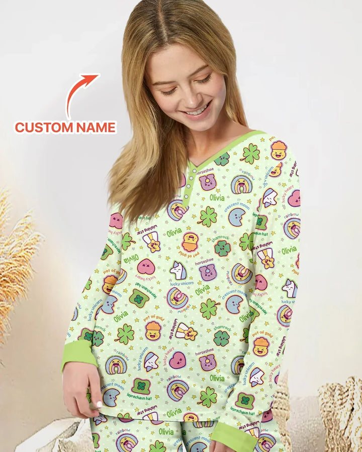 Lucky Charm Women Pajama Set