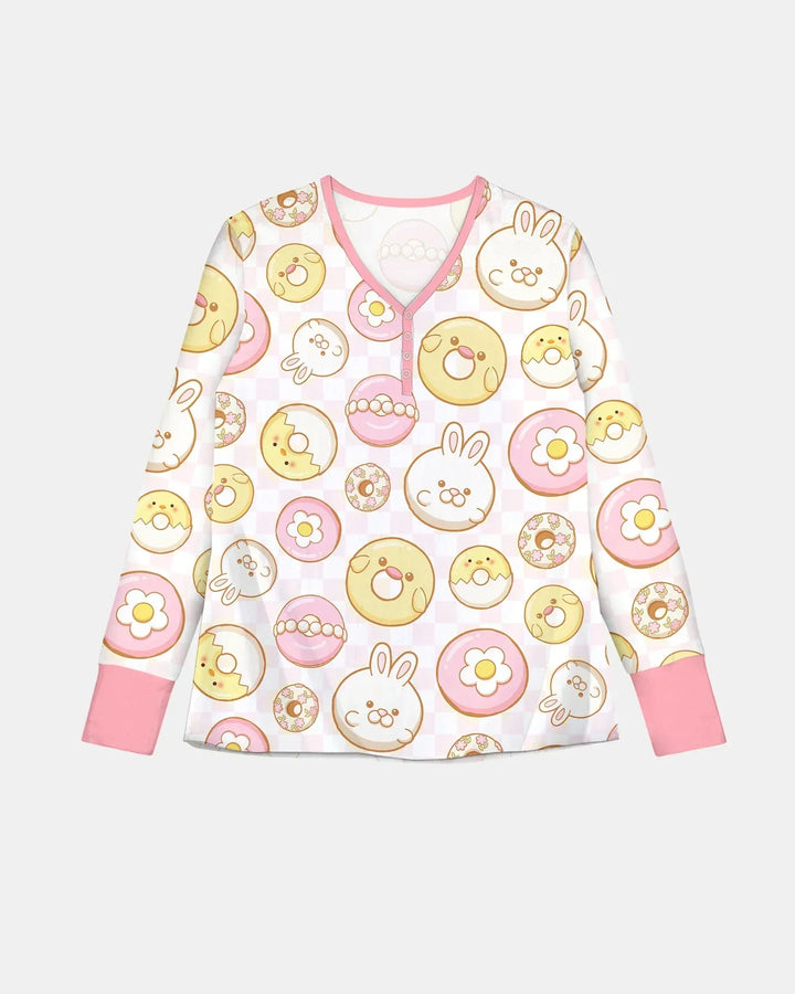 Easter Donuts Women Pajama Set