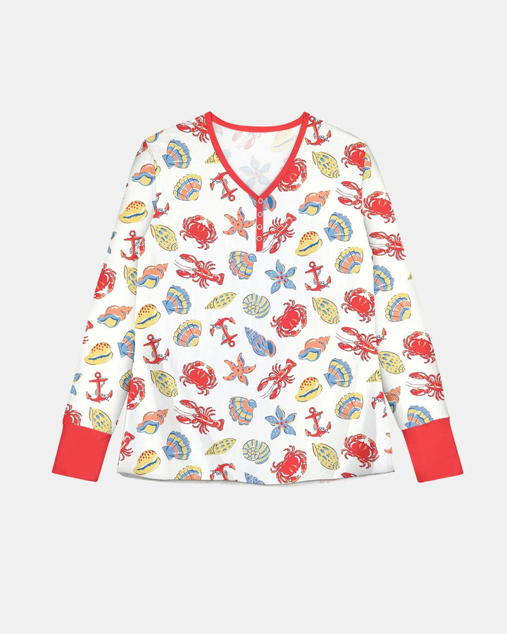 Catch Of The Day Family Matching Bamboo Women Pajama Set