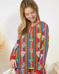 Cinco De Mayo Sparkle Damen Schlafanzug-Set