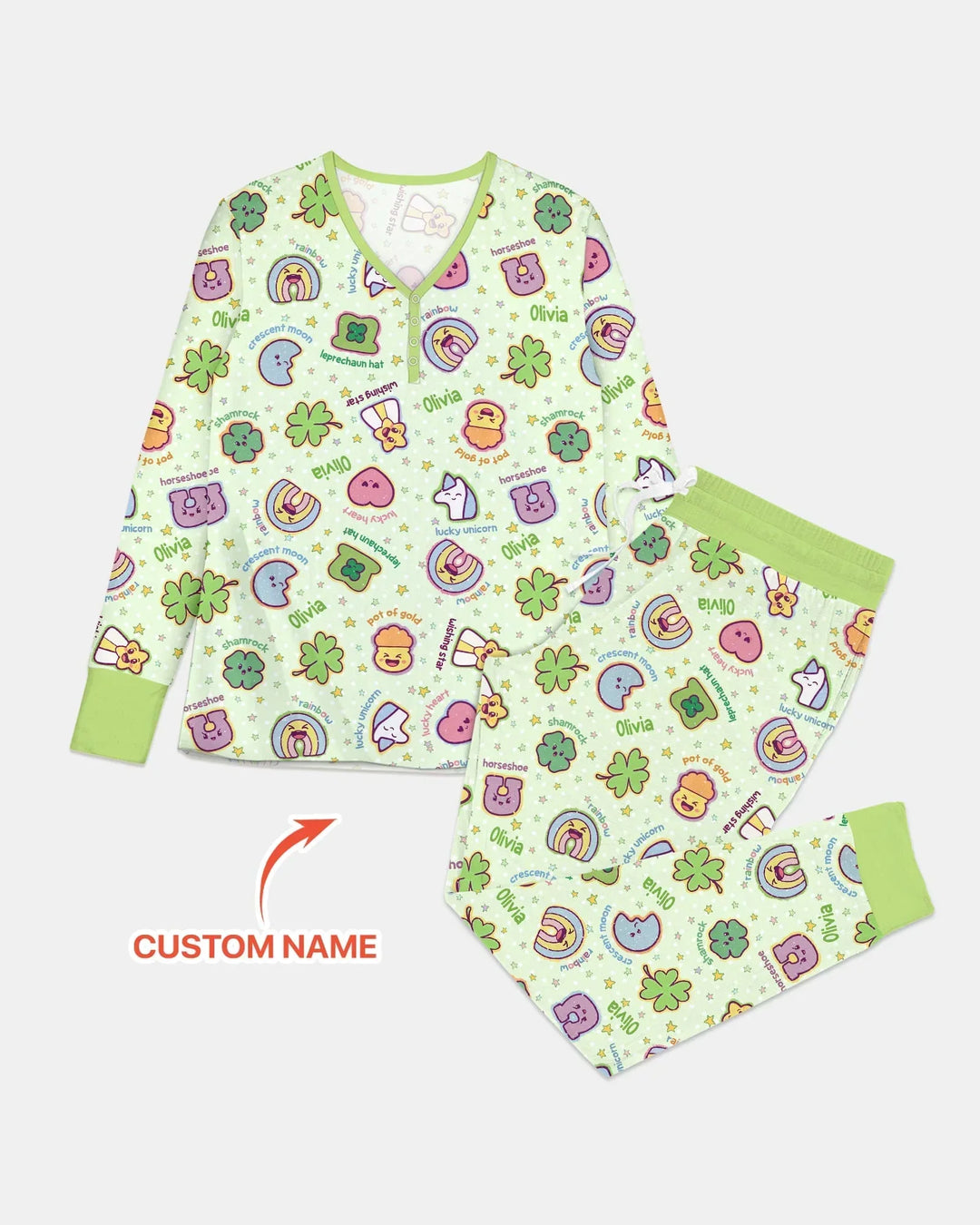 Lucky Charm Women Pajama Set