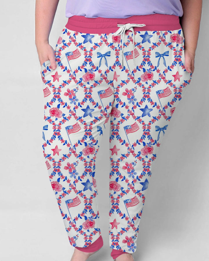 Americana Bloom Women Pajama Set