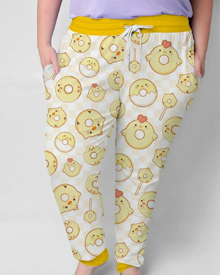 Easter Donuts Women Pajama Set