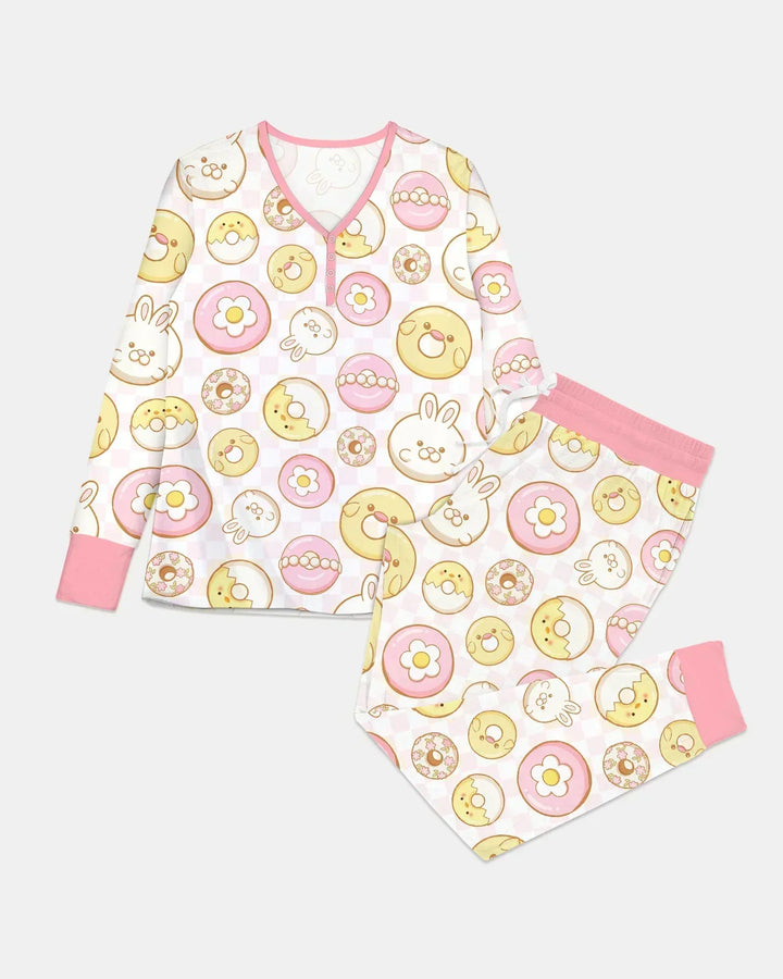 Easter Donuts Women Pajama Set