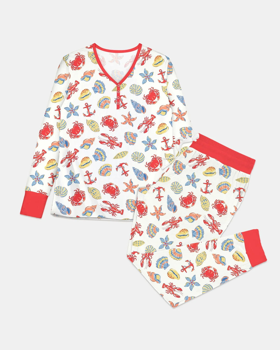 Catch Of The Day Family Matching Bamboo Women Pajama Set