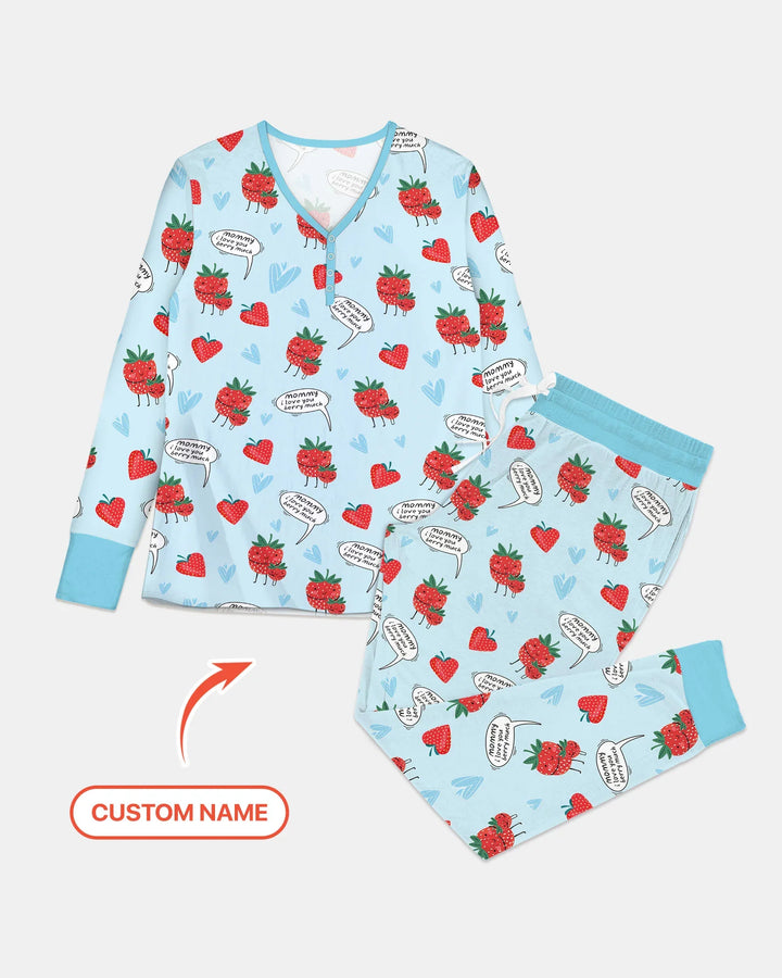 I love you berry much Women Pajama Set