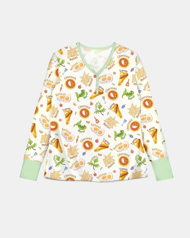 Happy Passover Family Matching Women Pajama Set