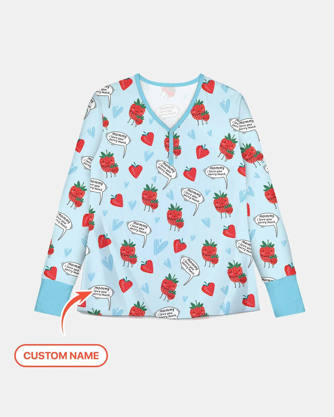 I love you berry much Women Pajama Set