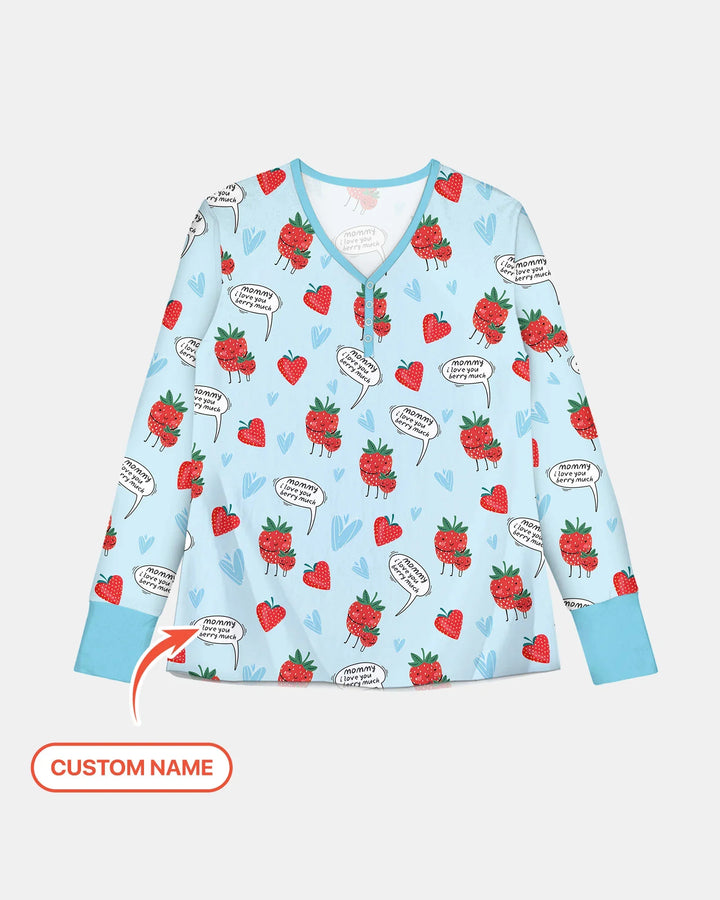 I love you berry much Women Pajama Set