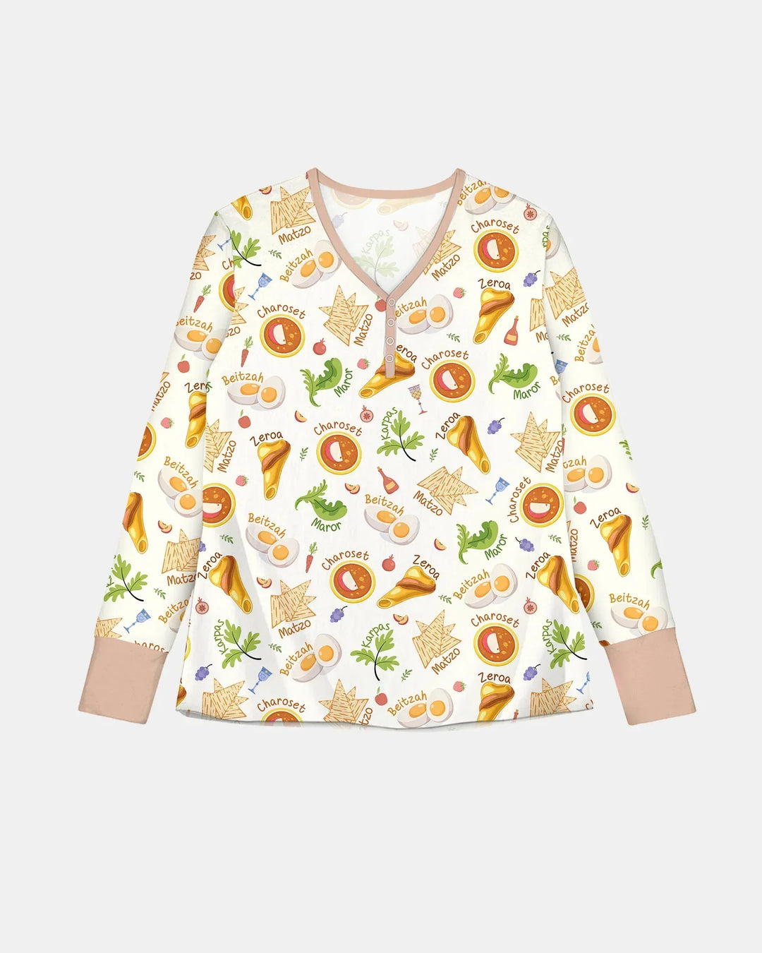 Happy Passover Family Matching Women Pajama Set