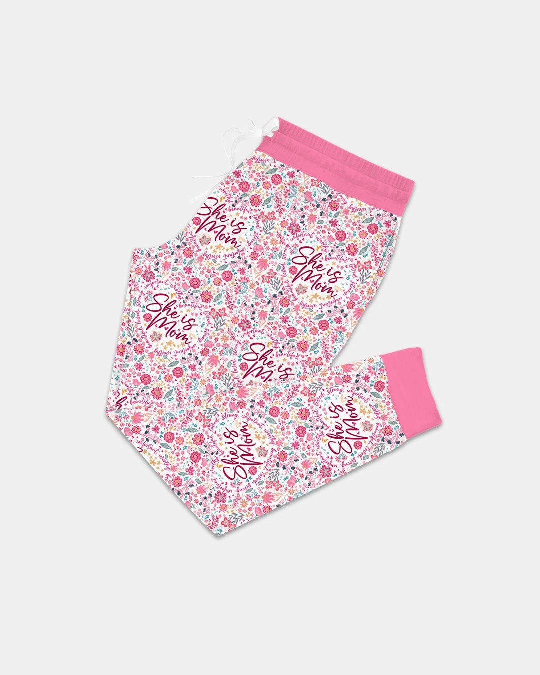 Pijama de bambú floral para mujer She Is Mom