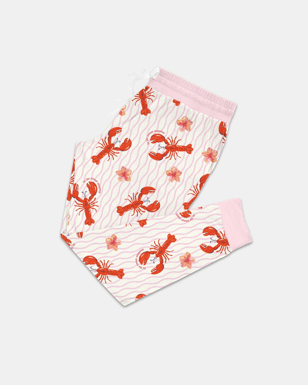 Crawfish Pinch Bamboo Women Pajama Set