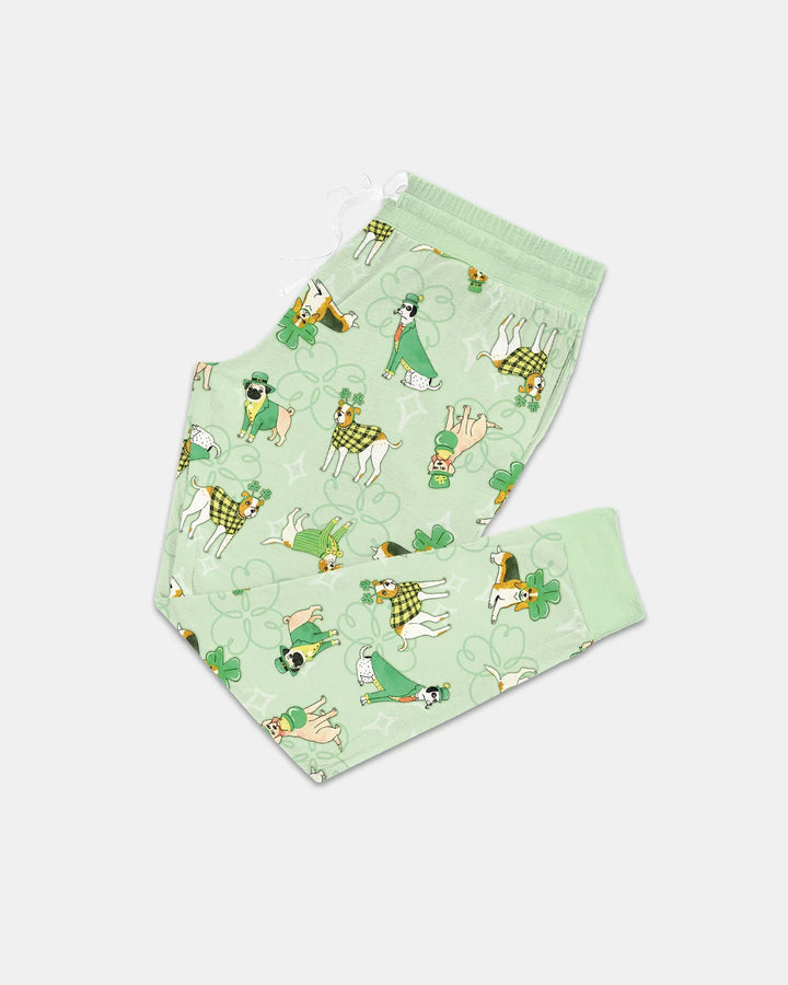 St. Patrick's Day Puppies Women Pajama Set