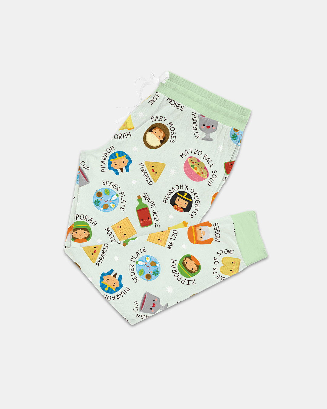 Cute Passover Characters Women Pajama Set