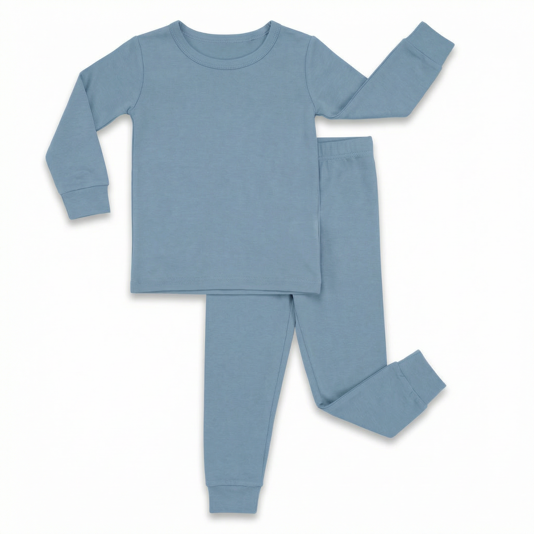 Two Piece Pajama Set In Slate