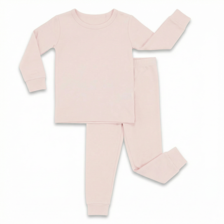 Zweiteiliges Pyjama-Set in Stahlblau