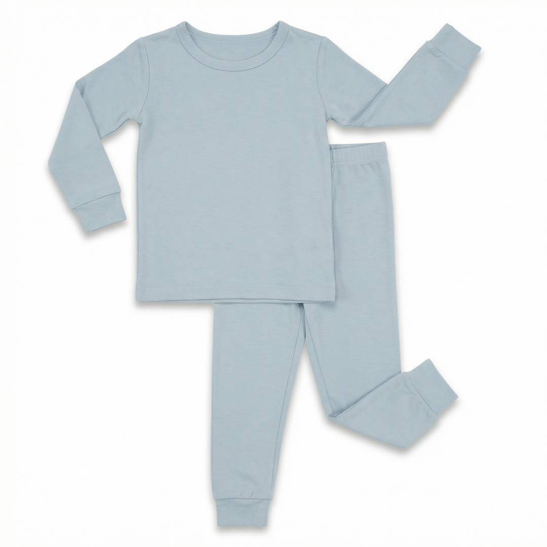 Two Piece Pajama Set In Fog