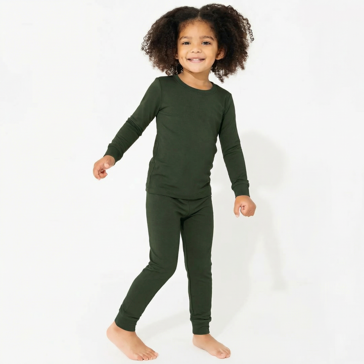 Two Piece Pajama Set In Fir