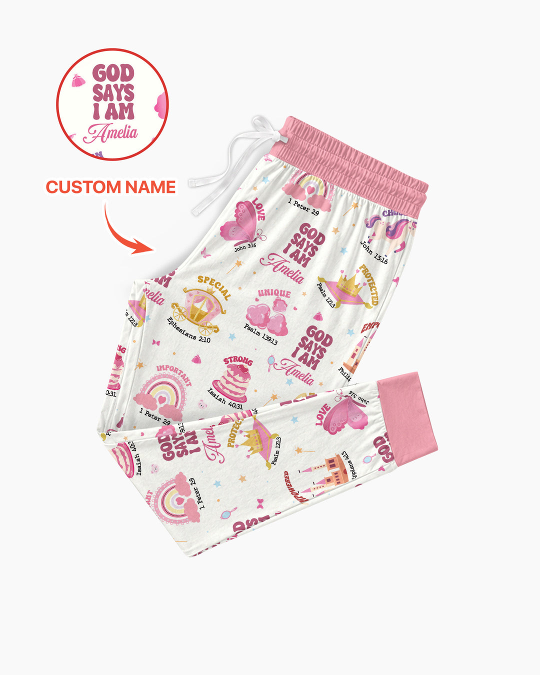 Dios Dice Que Soy Conjunto de Pijama para Mujer