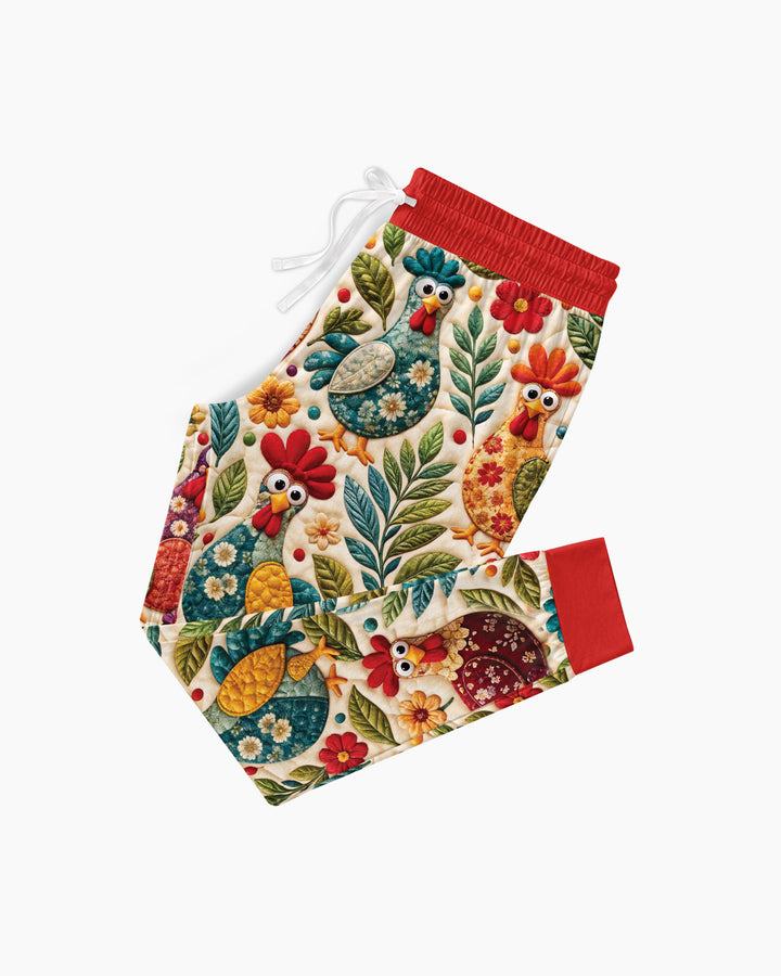 Funny Chicken Bamboo Women Pajama Set