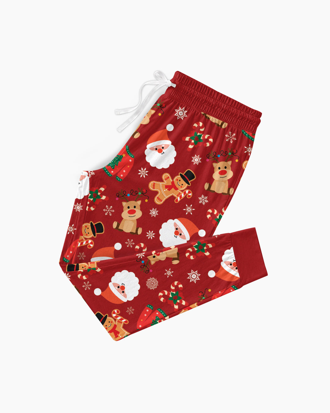 Personalized Christmas Crew Family Matching Bamboo Women Pajama Set