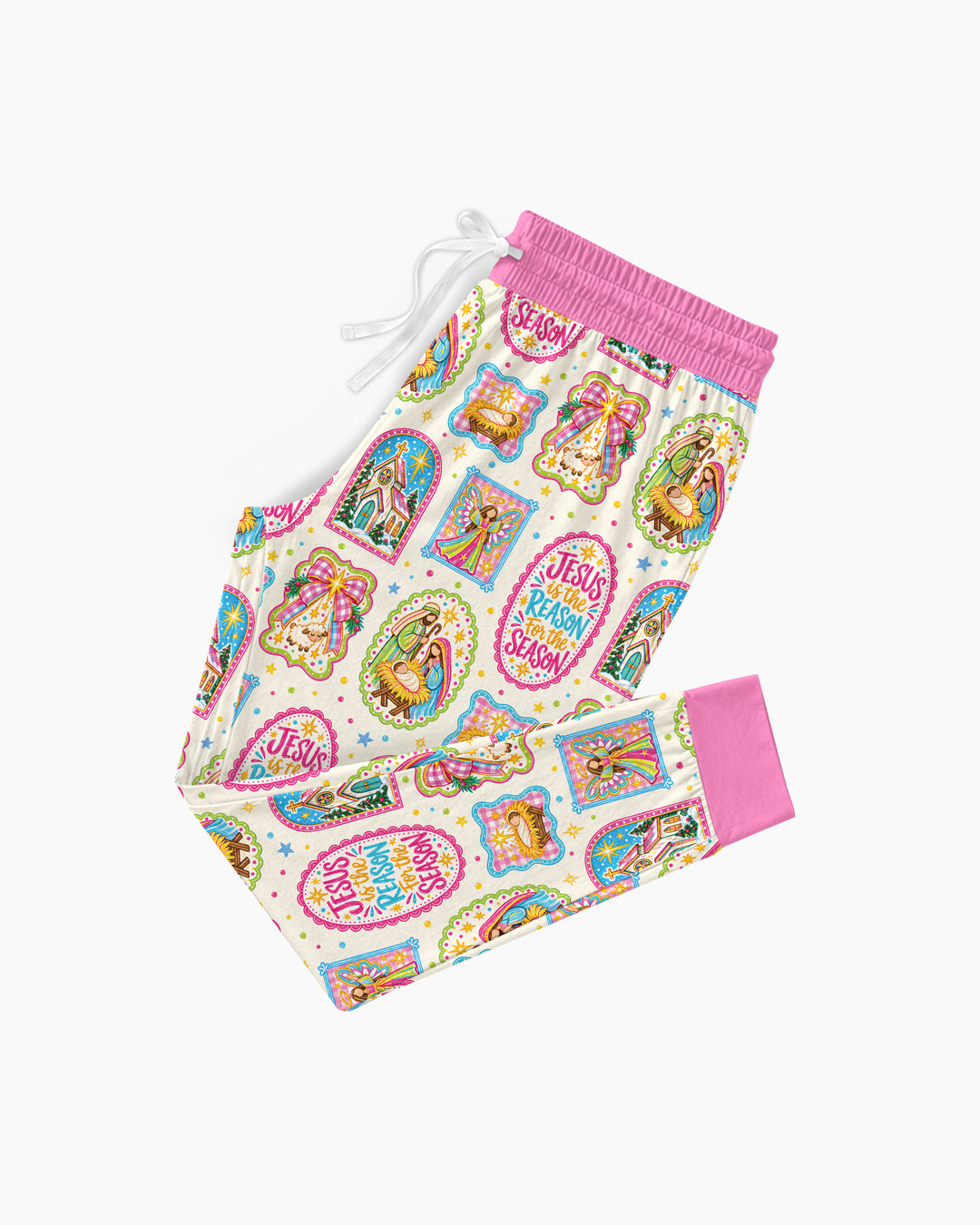 Nativity Jesus Is The Reason Bamboo Women Pajama Set