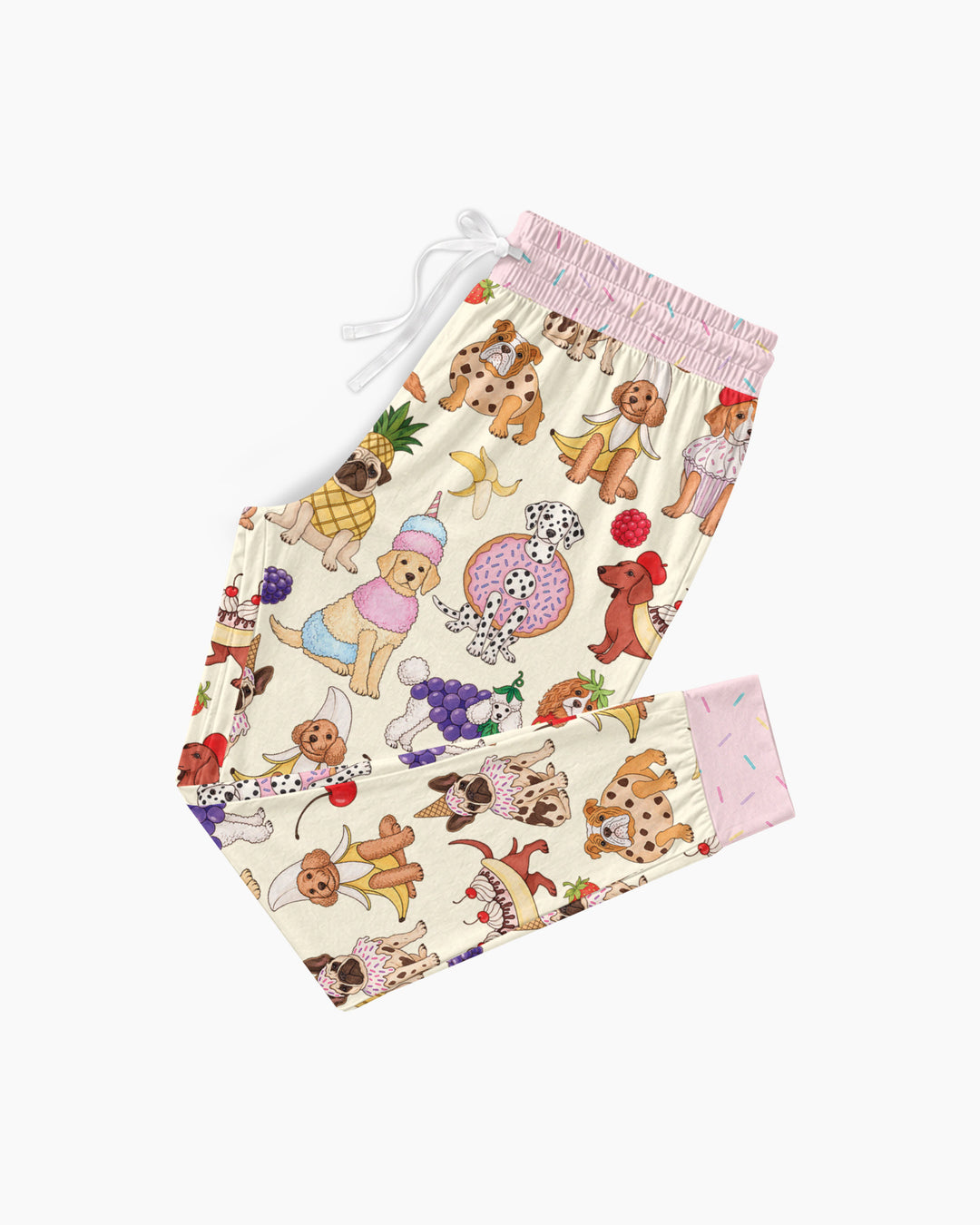 Sweet Treat Pups Bamboo Women Pajama Set