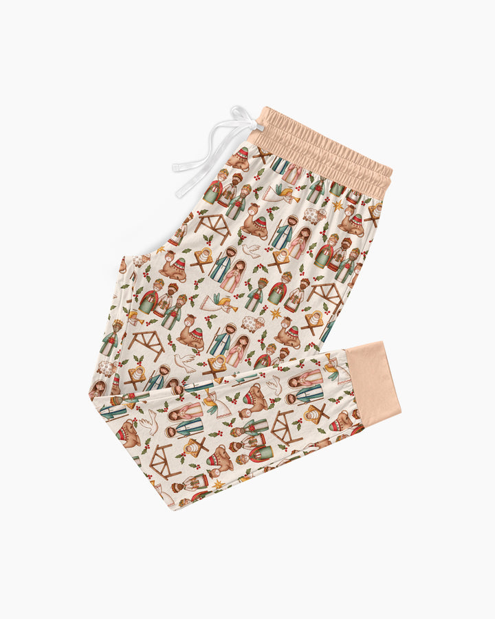 Holy Night Nativity Bamboo Women Pajama Set