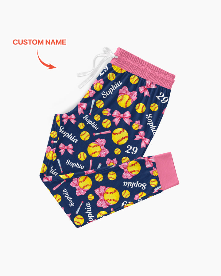 Plantilla de conjunto de pijama de mujer de bambú