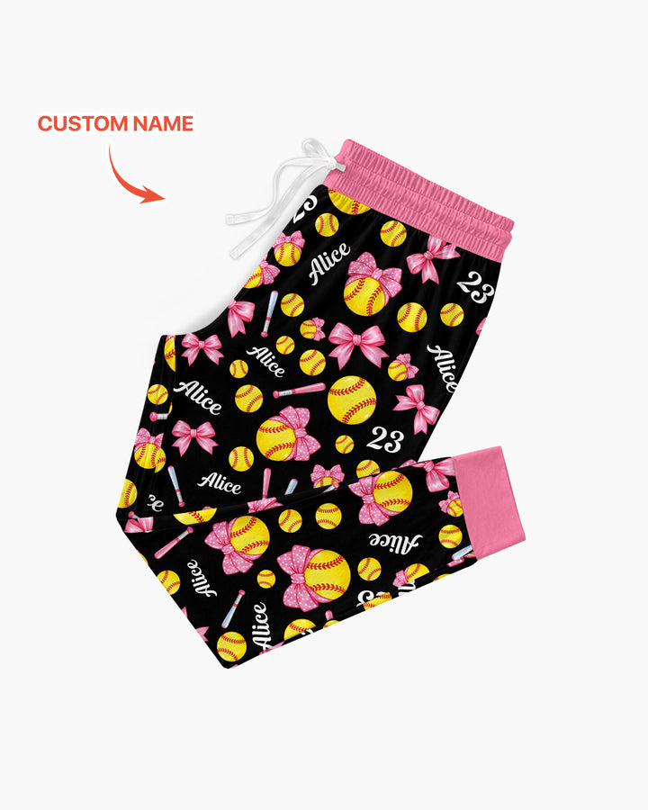 Plantilla de conjunto de pijama de mujer de bambú