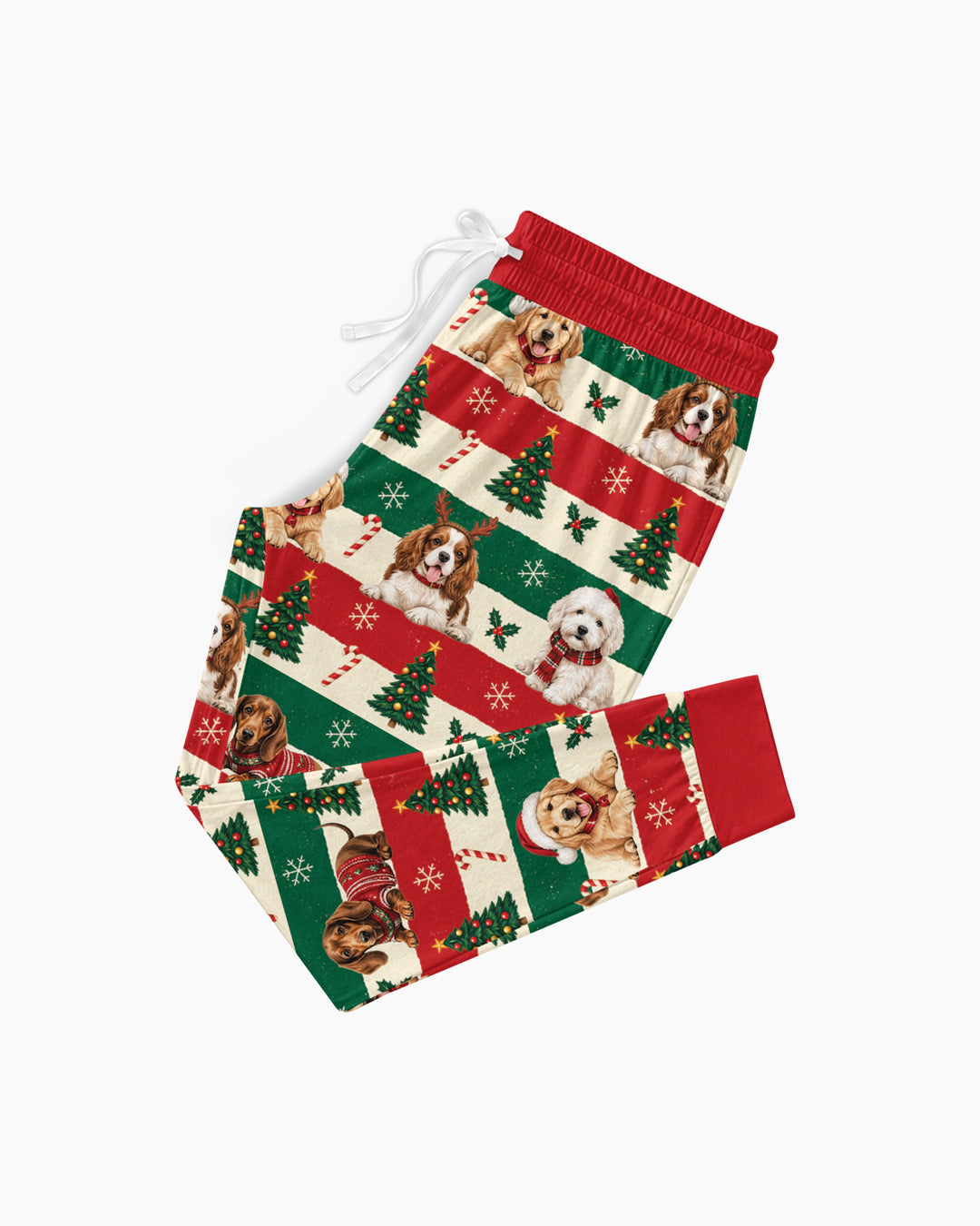 Dog Lover Christmas Bamboo Women Pajama Set