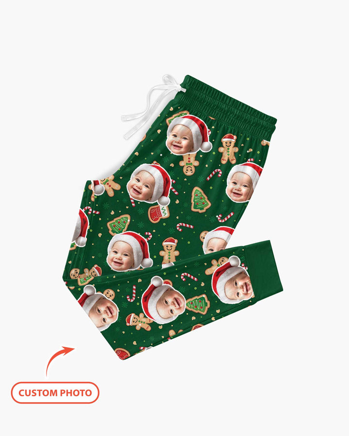 Custom Photo Funny Family Bamboo Women Pajama Set