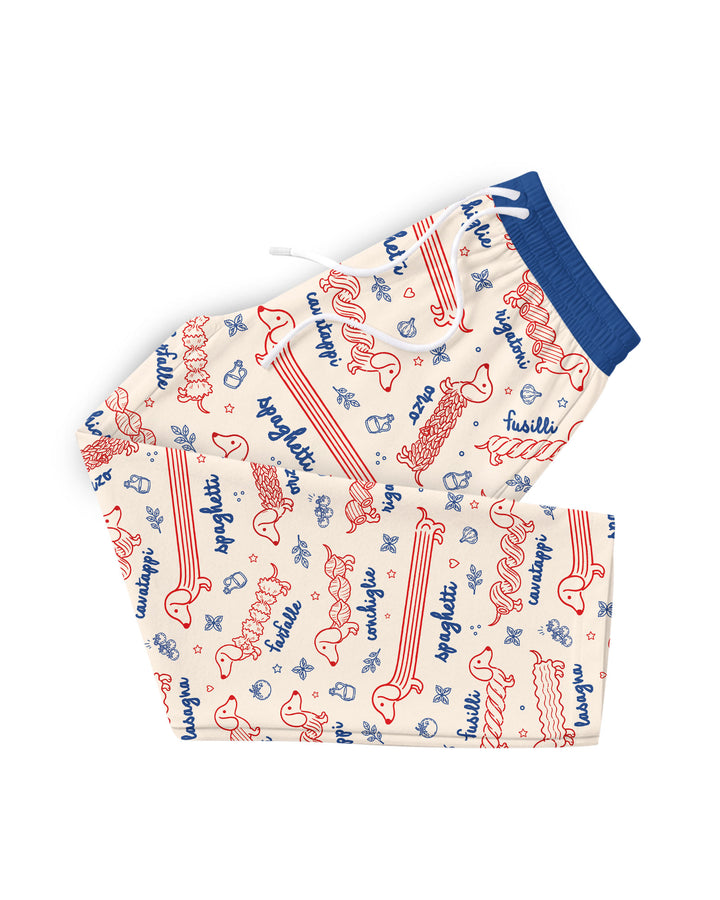 Dachshund Spagetti Bamboo Men's Pajama Set