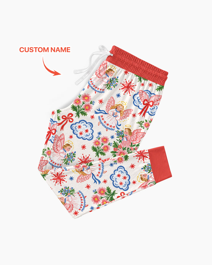 Angel Christmas Bamboo Women Pajama Set