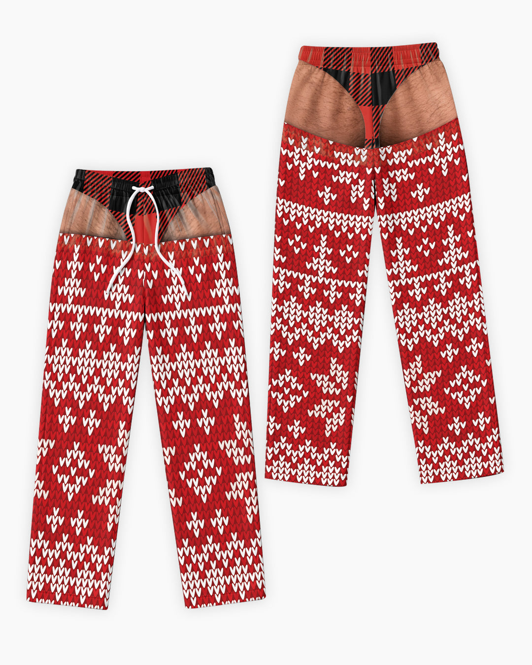 Personalized Funny Christmas Bamboo Men's Pajama Set (TIB)