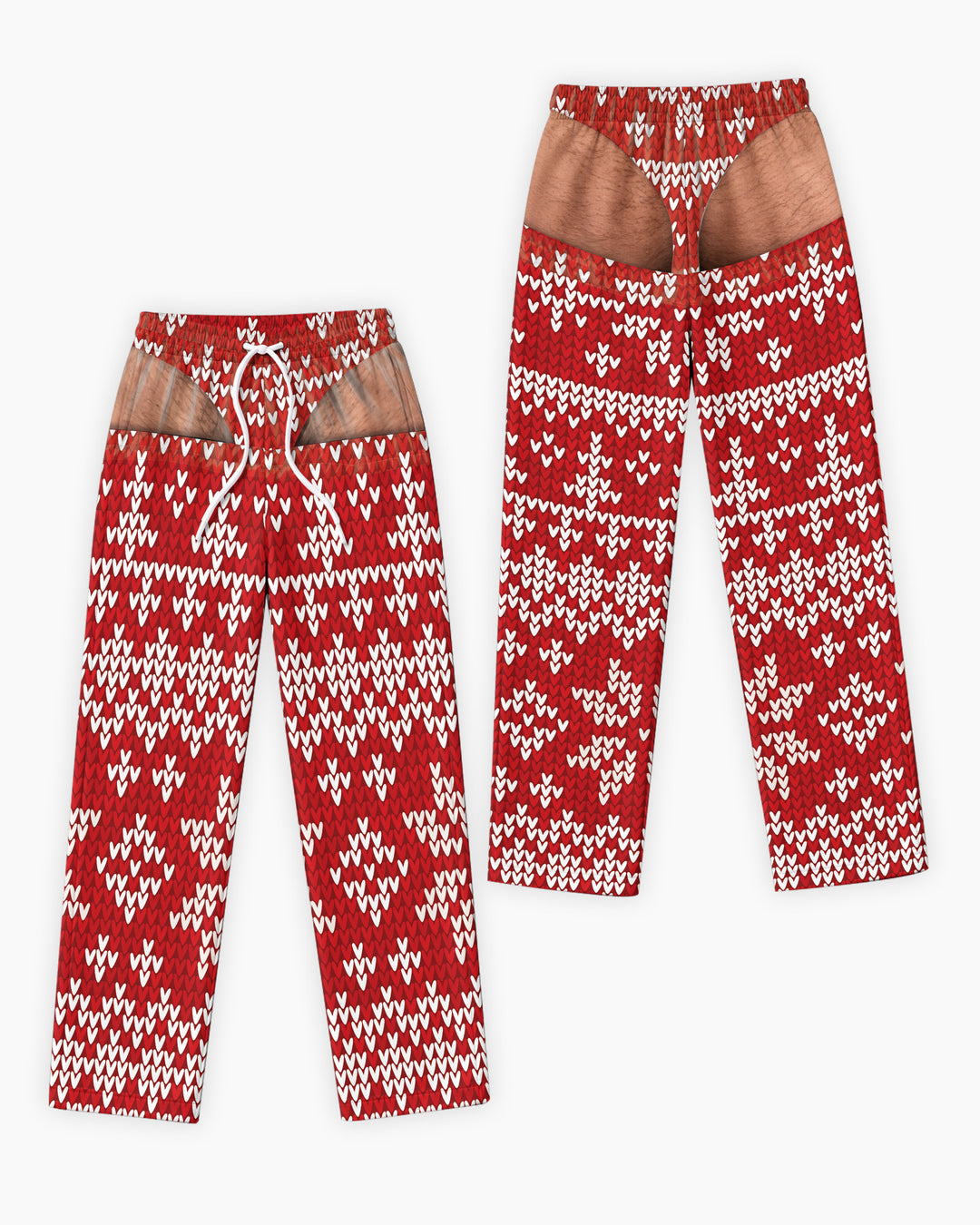 Personalized Funny Christmas Bamboo Men's Pajama Set (TIB)