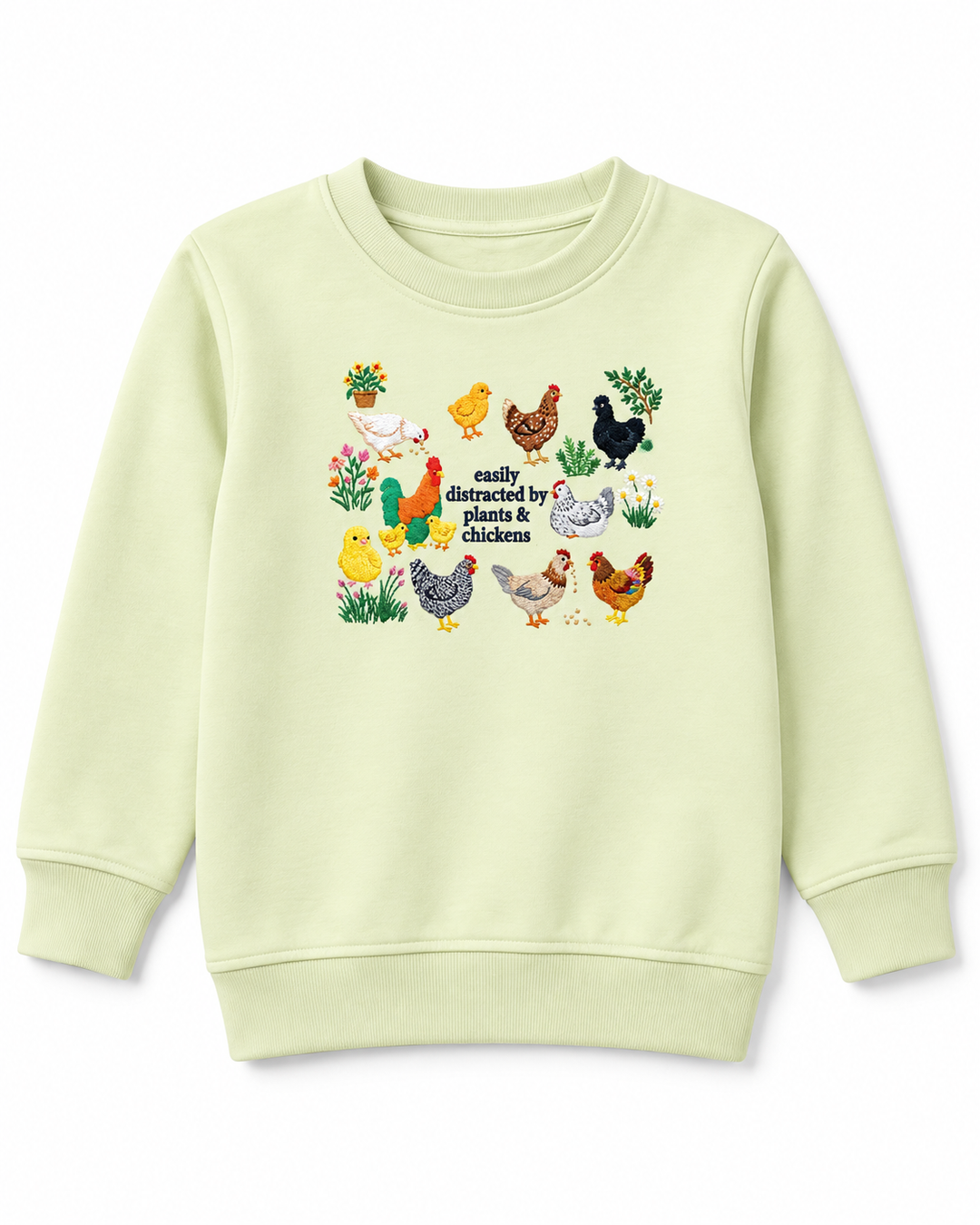 Sudadera de cuello redondo Bamboo Template